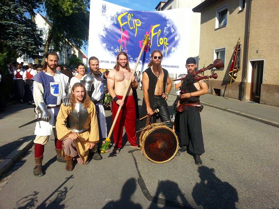 Perég Draculeas beim Volksfestauszug in Straubing 2014